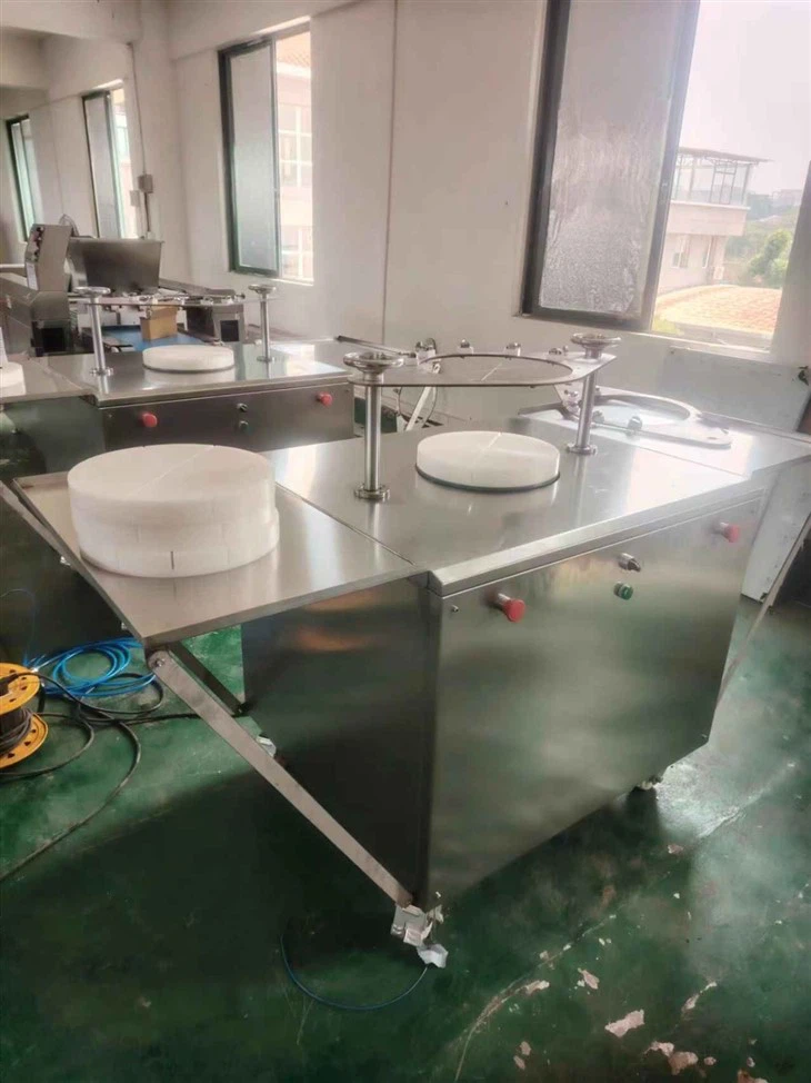 Hydraulic Cheese Mousse Cake Cutting Machine
