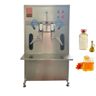 Машина за пуњење течног детерџента са 2 главе