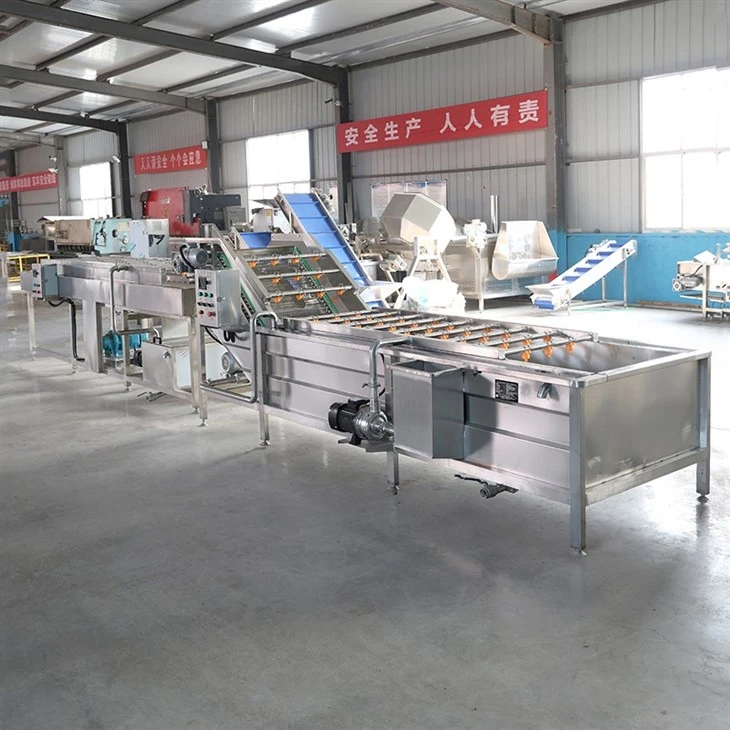 Vegetable Cucumber Deep Washing Line suppliers